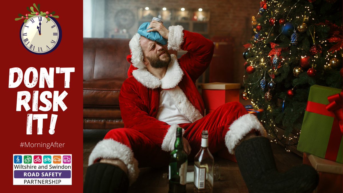 Heavy night last night?! Remember, even if you feel fine, you may still be over the legal alcohol limit for driving this morning and your concentration and reactions will be impaired. Ensure you're around to enjoy the big day! #MorningAfter #NoneForTheRoad