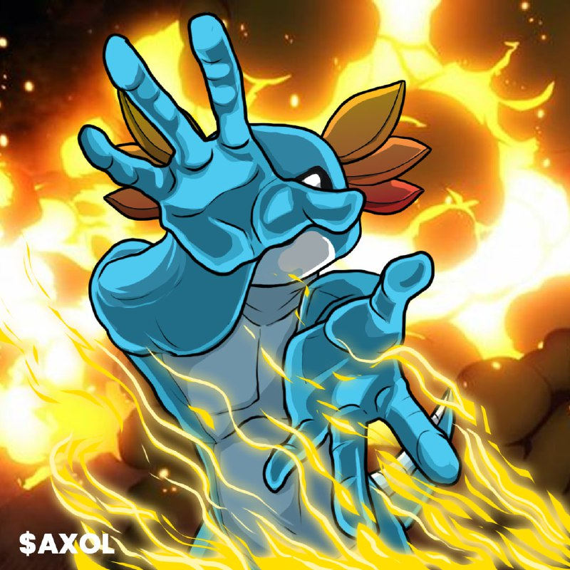 $AXOL will set your life on fire. Seek those who fan your flames. 🦎🔥