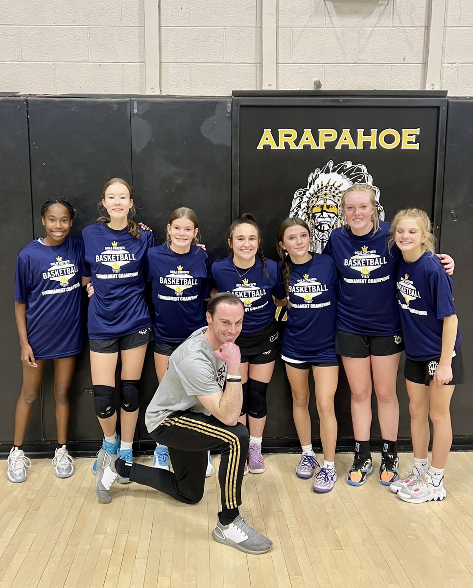 FuesselSherry's tweet image. Gold Crown Holiday Classic Champs!