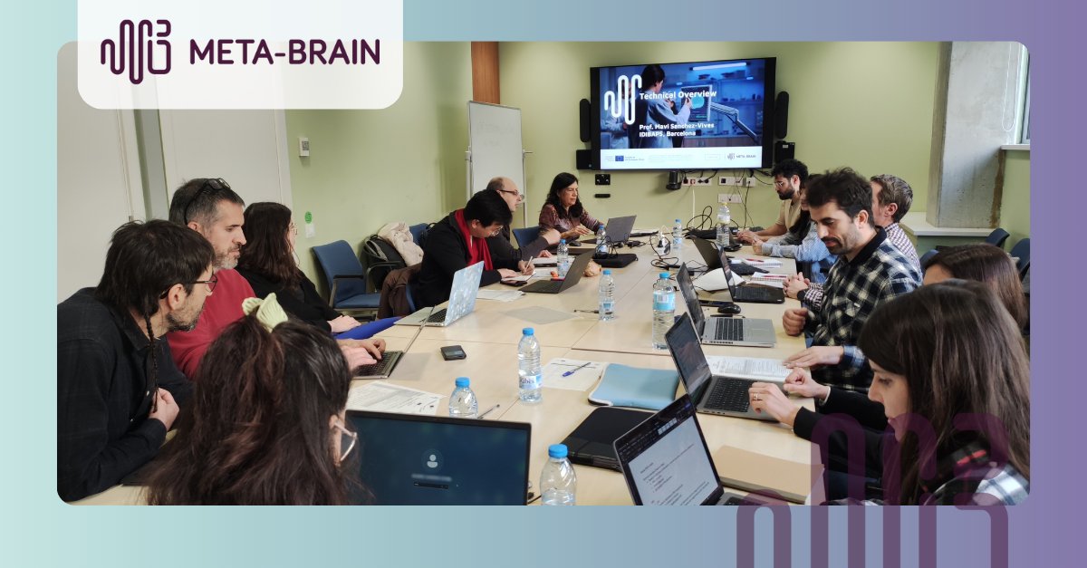 🧠 The #METABRAIN_EU team is meeting at <a href="/IDIBAPS/">IDIBAPS</a> 🇪🇸 to review progress &amp; prep for the 1st-year review in Jan 2025.

💪 The project is on track, and the team is ready to impress!

🔍 Learn more: meta-brain.eu

#BrainStimulation #NeuroScience #HealthTech #Nanotechnology