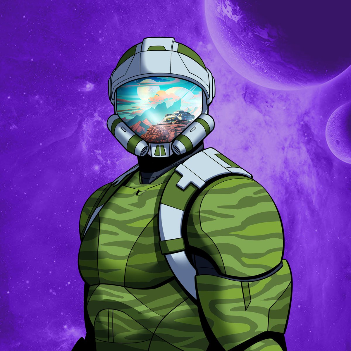 GM Space Flight? 🚀💫

Want to join the crew before #Solana shoots past the moon? 

Mission Control is giving away this Rogue Naut ranked #21 this weekend. 🤝

Rogue Rank: 1 of 36 (2.8%)
Zeroverse Visor: 1 of 10 (0.8%)

1 and Only Zeroverse Rogue.😳

Set alerts and get ready. 🔥