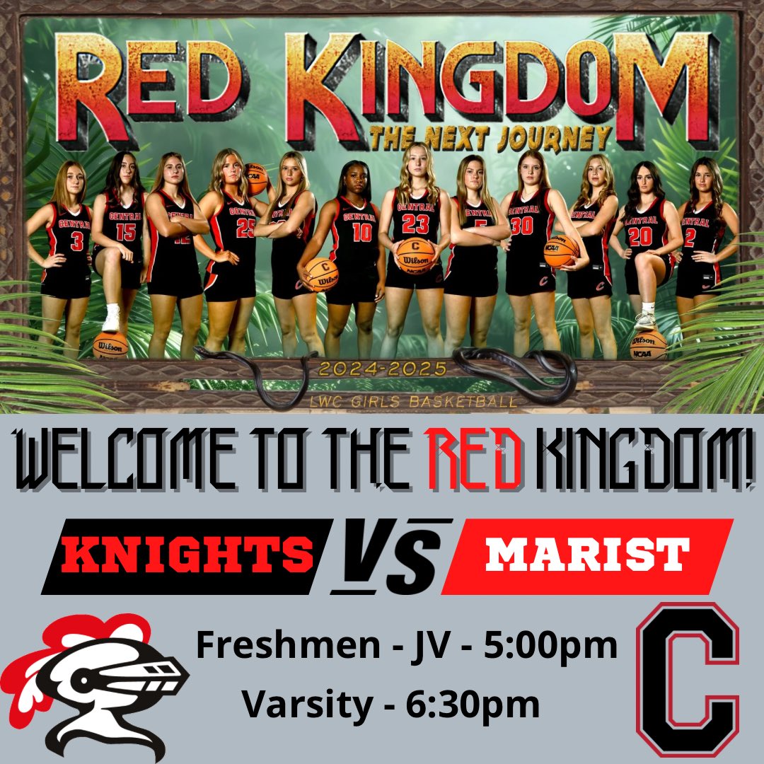 LWC Girls Basketball (@lwcgbasketball) on Twitter photo Join your Knights tonight for all levels at home as we welcome Marist to the…
RED KINGDOM! ⬇️
Go Knights! 🛡️⚔️
Livestream: youtube.com/@lwcentralknig…
<a href="/LWCKnights/">LWC Athletics</a> <a href="/LWCentralKnight/">Lincoln-Way Central</a> <a href="/JeffVorva/">Jeff Vorva</a> <a href="/SouthtownSports/">SouthtownSports</a> Join your Knights tonight for all levels at home as we welcome Marist to the…
RED KINGDOM! ⬇️
Go Knights! 🛡️⚔️
Livestream: youtube.com/@lwcentralknig…
<a href="/LWCKnights/">LWC Athletics</a> <a href="/LWCentralKnight/">Lincoln-Way Central</a> <a href="/JeffVorva/">Jeff Vorva</a> <a href="/SouthtownSports/">SouthtownSports</a>