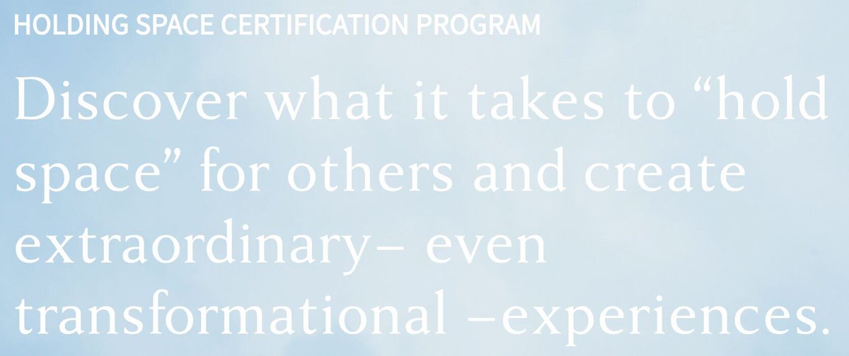 We are delighted to share that the first cohort of Nebo's Holding Space Certification course is now full. If you would like to be on the waitlist for this or a future cohort, you may register here: hubs.li/Q02_DB9x0

#holdingspace #leadershipdevelopment #facilitationskills