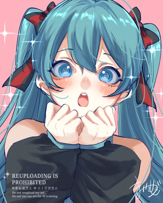 マスターもミクのこと好きなんですよね?#初音ミク 