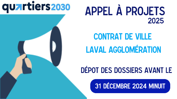 Prefet53's tweet photo. 📢 Vous souhaitez mettre en place des actions pour améliorer le quotidien des habitants des #QuartiersPrioritaires de @Laval_la_Ville ?
L’appel à projets 2025 du #ContratDeVille de @LavalAgglo est ouvert jusqu’au 31 décembre 2024 minuit.
Consultez la fiche méthodologique conçue pour vous accompagner dans le dépôt de votre demande de subvention politique de la ville ⤵️
https://t.co/J5Dcad6xTV
Plus d’infos ➡️ https://t.co/yRg1ZKRgfJ