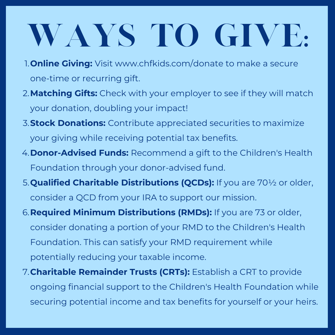 okchf's tweet photo. Your generosity helps fund life-changing programs, cutting-edge research, and essential care for Oklahoma’s youngest patients. Thank you for considering Children's Health Foundation in your year-end giving plans. https://t.co/JMpFjupxgV