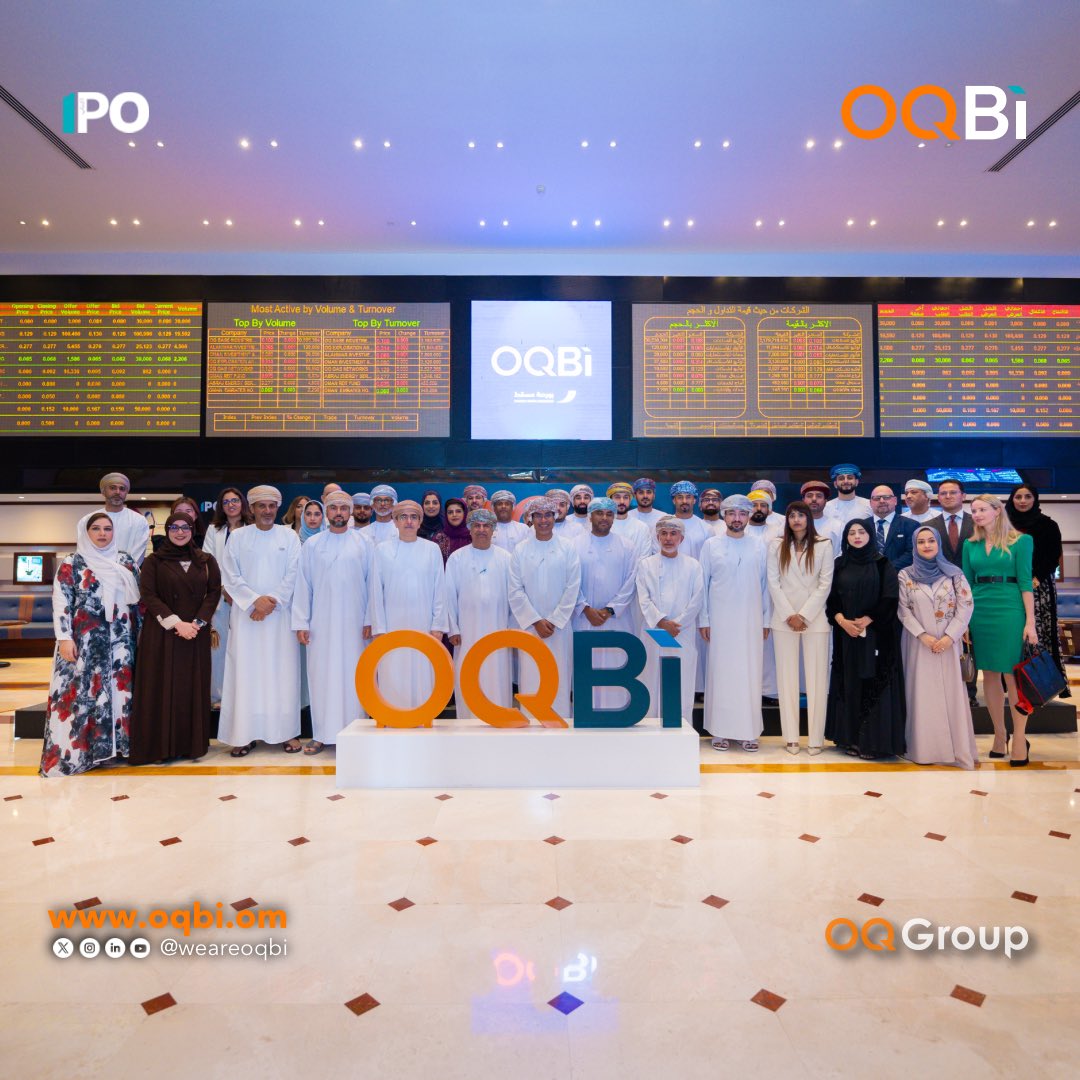 WeAreOQBI's tweet photo. مقتطفات من إدراج أوكيو للصناعات الأساسية في بورصة مسقط (MSX)
#المعادلة_الرابحة #أوكيو_للصناعات_الأساسية
@thisisoq
@msx_oman
Highlights from the listing day of OQ Base Industries in the Muscat Stock Exchange.
#TheWinningFormula
#OQBI https://t.co/rGI3NZizYO