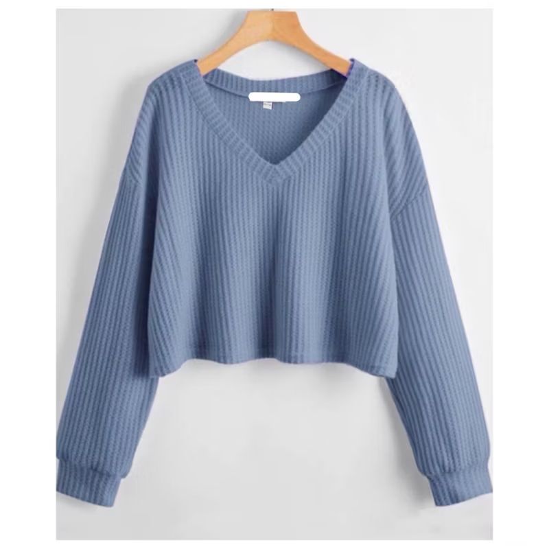 MtrBella4's tweet photo. Cek GFS SR MICHAE WAFFLE OVERSIZE CROP TOP dengan harga Rp28.500. Dapatkan di Shopee sekarang! https://t.co/y99upAlBVi https://t.co/ChhZMqvFzV