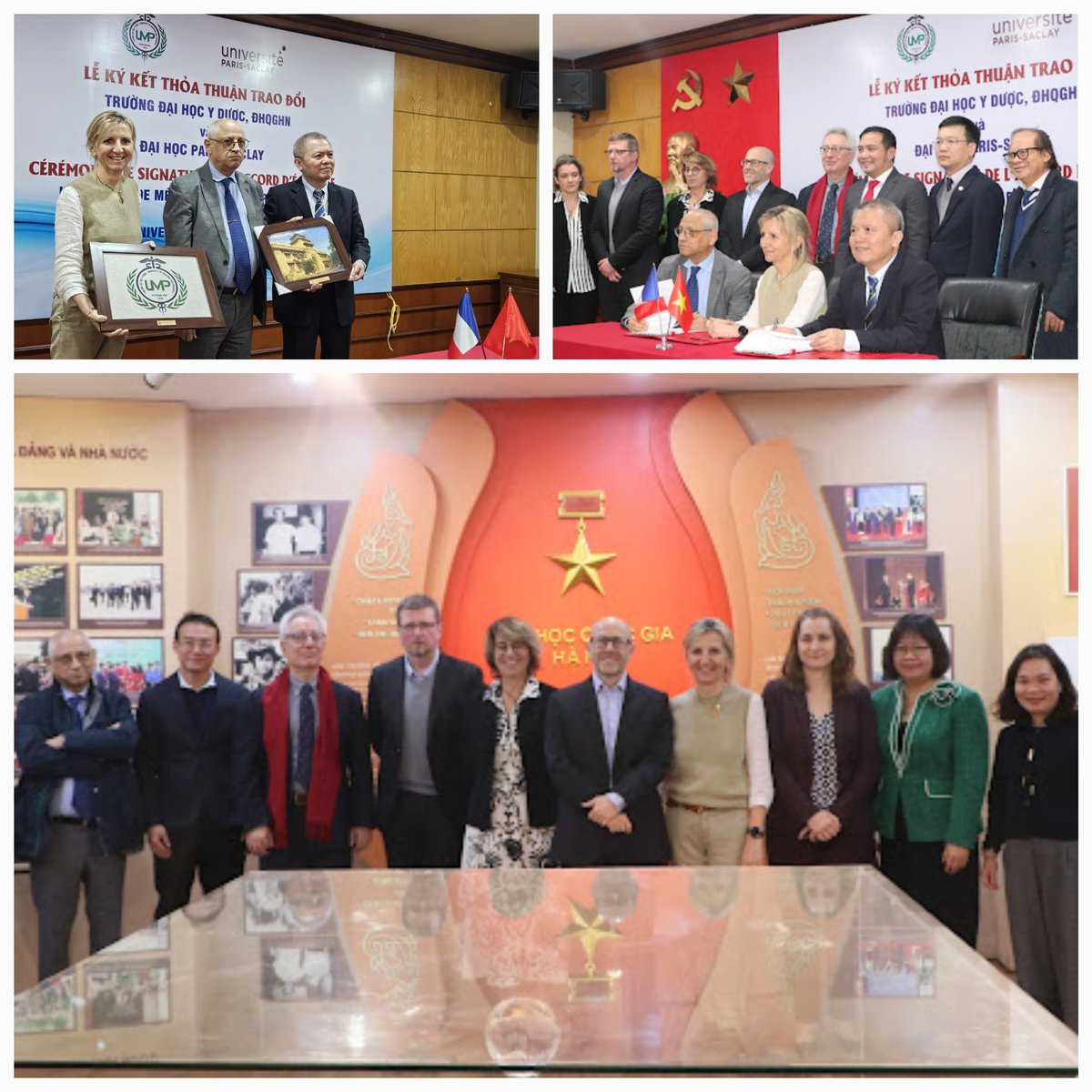 Duc Mai (@maithanhduc) on Twitter photo The signing of Paris Saclay - UMP VNU exchange agreement in medicine and pharmacy with the presence of the French ambassy in Vietnam. With <a href="/Pharma_UPSaclay/">Faculté Pharma UPSaclay</a> <a href="/umr8612/">Institut Galien Paris-Saclay (IGPS)</a> <a href="/MyriamTaverna/">myriam TAVERNA</a> <a href="/NTsapis/">ggg</a> The signing of Paris Saclay - UMP VNU exchange agreement in medicine and pharmacy with the presence of the French ambassy in Vietnam. With <a href="/Pharma_UPSaclay/">Faculté Pharma UPSaclay</a> <a href="/umr8612/">Institut Galien Paris-Saclay (IGPS)</a> <a href="/MyriamTaverna/">myriam TAVERNA</a> <a href="/NTsapis/">ggg</a>