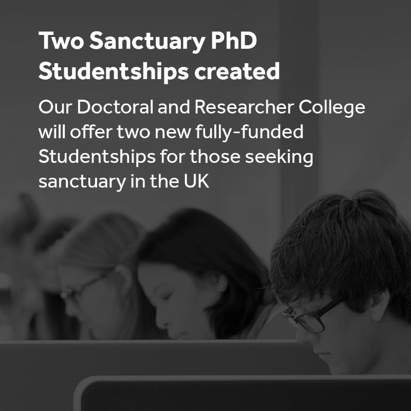 UniofReading's tweet photo. We've expanded our scholarship support for those affected by ongoing conflicts around the world.

As a #UniOfSanctuary, we place great value on the contribution of #SanctuarySeekers to institutional life, so we are delighted to increase funding and support in 2025.

Learn more 👇