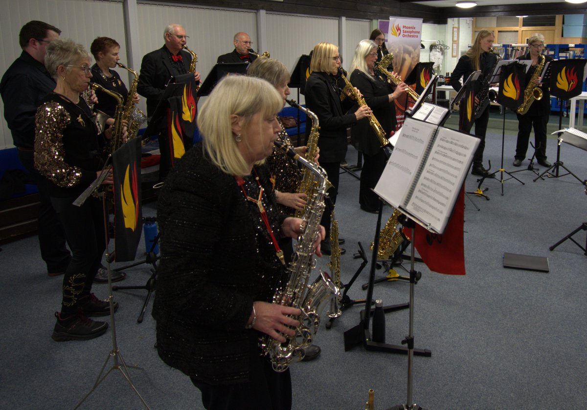 PhoenixSaxOrg's tweet image. Thanks to the lovely team at Desborough Library for looking after us so well at our festive concert on Saturday. Always a pleasure 🥳🎷🎄☃️And thanks too to Brendan Mcgrath for the lovely photos 🥰 📸 xxx