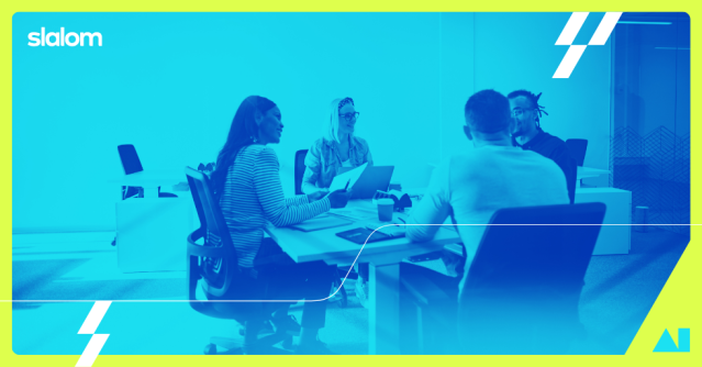 bradmerrell's tweet photo. In this part of our adaptive organization series, Slalom experts share how leaders can navigate AI-driven disruption with agility and resilience. #ImWithSlalom https://t.co/IofuFm2fEq https://t.co/kffBg997ur