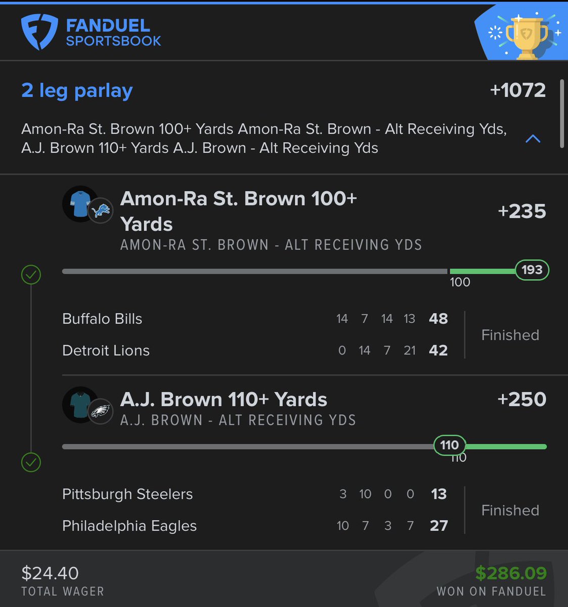 MyMoneyFlips's tweet photo. Good Sunday for the MMF family. 

✅+242
✅+760
✅+1072 https://t.co/0LePVPF0hf