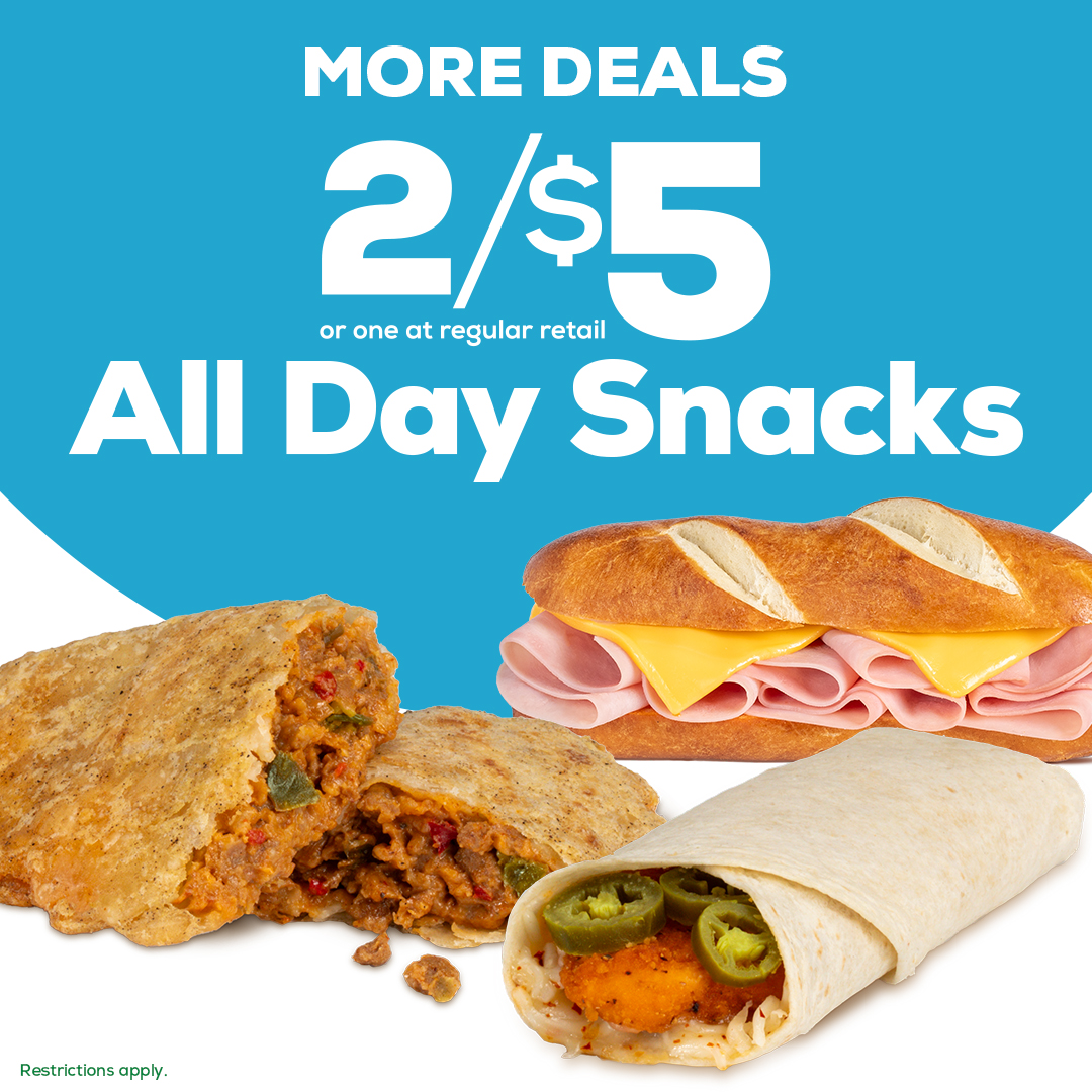 QuickChek's tweet photo. Get more deals on all your favorites. Grab one or all! #GoforMore #QuickChek https://t.co/hlxRKDW23Q