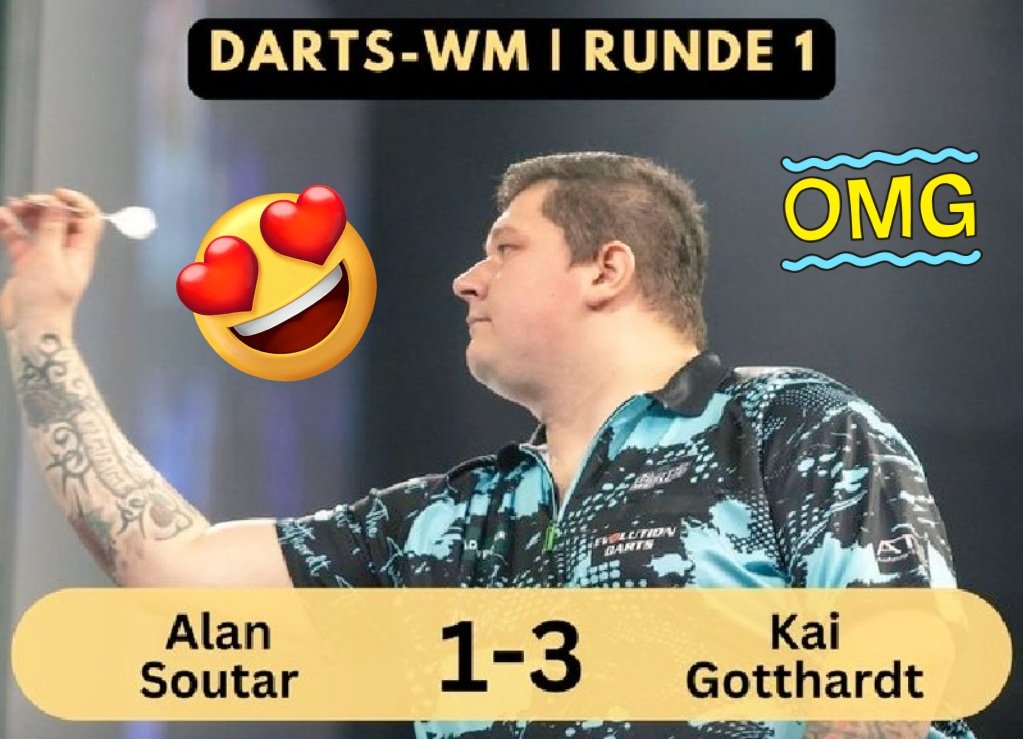 Bembel1967's tweet photo. Geiles Spiel! Da kriegt sogar meine Gänsehaut noch ne Gänsehaut! 
#DartsWM https://t.co/Zd4wdNkFAo