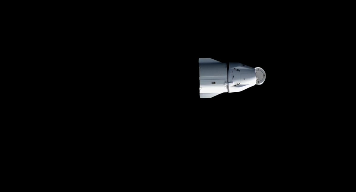 SpaceX (@spacex) on Twitter photo Dragon on its return to Earth after undocking from the <a href="/Space_Station/">International Space Station</a> at 11:05 a.m. ET this morning Dragon on its return to Earth after undocking from the <a href="/Space_Station/">International Space Station</a> at 11:05 a.m. ET this morning