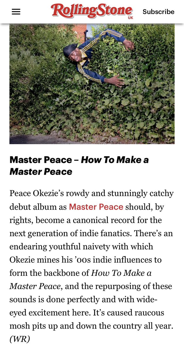 Master Peace tweet media