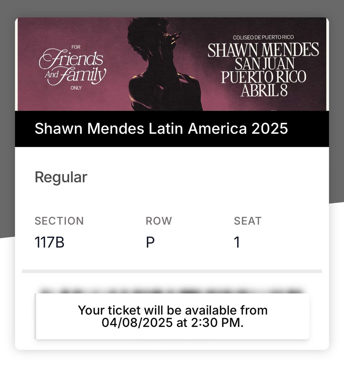 fairy_wonwoo's tweet photo. I’m selling two tickets for the Shawn Mendes concert in Puerto Rico 🇵🇷 !! If you’re interested dm me. 😊 https://t.co/y6Zr5Y19Uv