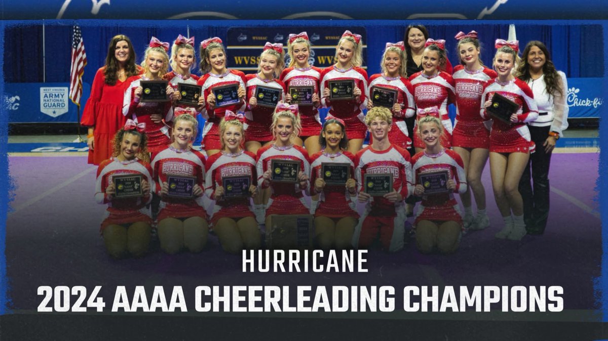 Hurricane High School Cheerleading. tweet media
