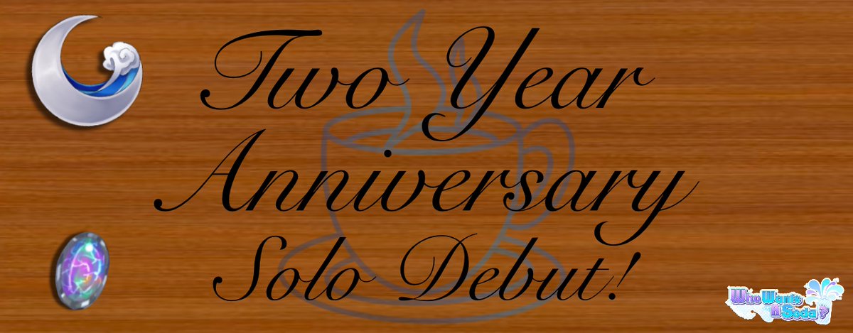🌊[Tonight's Stream!]🌊

Join us tonight for a party stream! 
Celebrating two years solo debut! 🌙

Will be joined by WWAS &amp; some old friends for games &amp; a few reactions, also with some surprise guests!
[Open for other friends too]

Twitch.tv/AdaroVT 
Start time: 7PM (GMT)