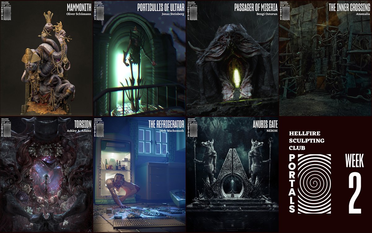 Portals, week 2 ✅ 
See you in one hour for today's piece :)