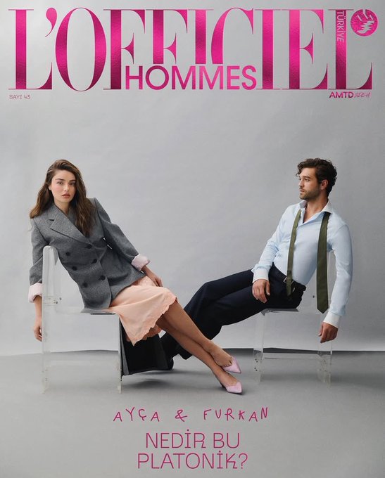 #AyçaAyşinTuran ve #FurkanAndıç, L’Officiel Hommes Türkiye kış sayısına konuk oldu.