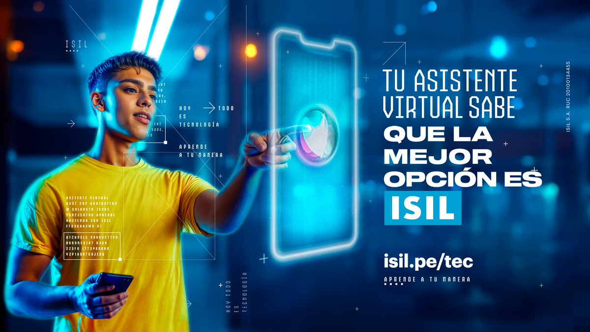 Las carreras TEC lideran el futuro laboral. 💻 ¡Prepárate con nuestras nuevas carreras para empleos con alta proyección en el 2025 en un mundo impulsado por la IA y la transformación digital! 🚀

Lee esta nota 👉 isil.info/comercio-tec

#CarrerasTecnológicas #IA #ISILTEC