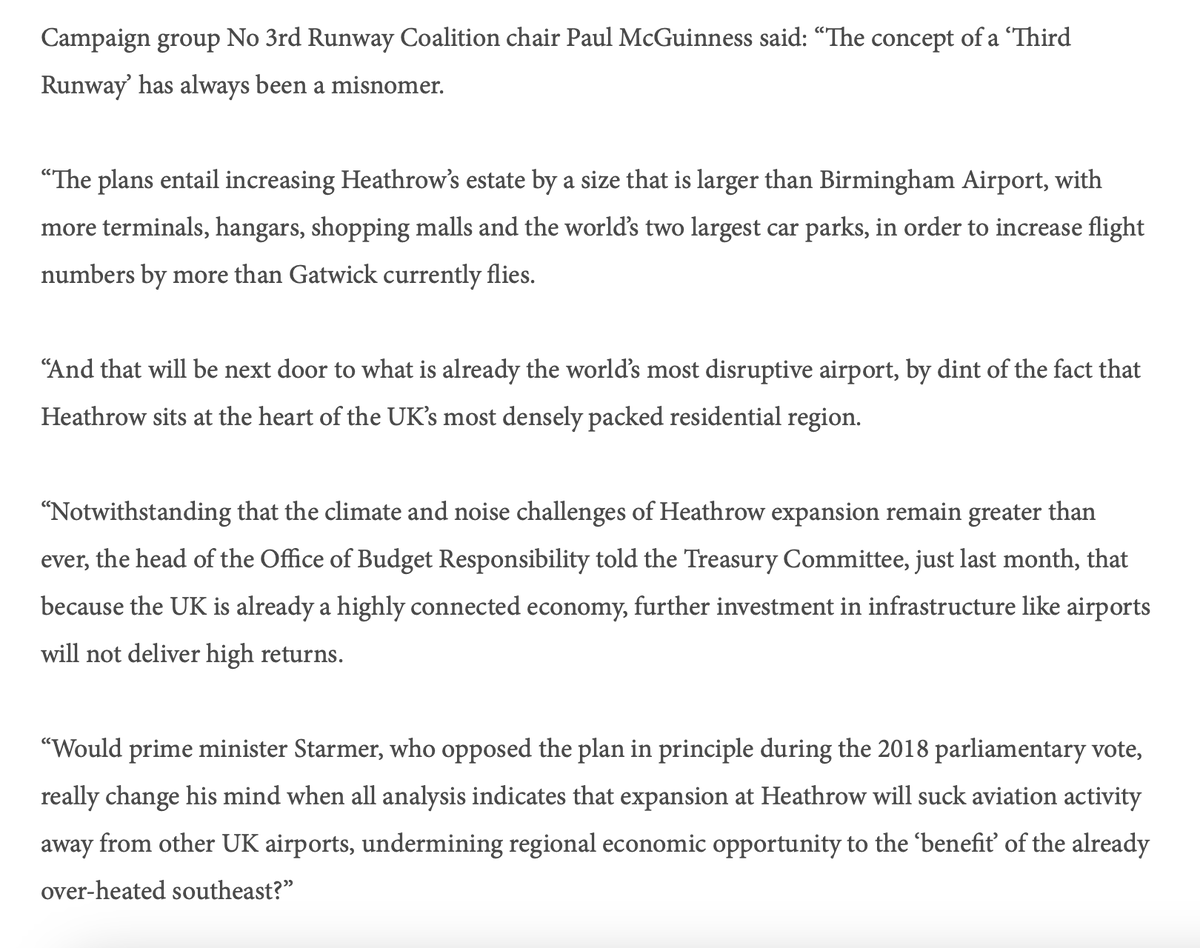 Heathrow boss requests ‘clear direction’ from government on third runway

newcivilengineer.com/latest/heathro…

Comments from our Chair, Paul McGuinness⬇️