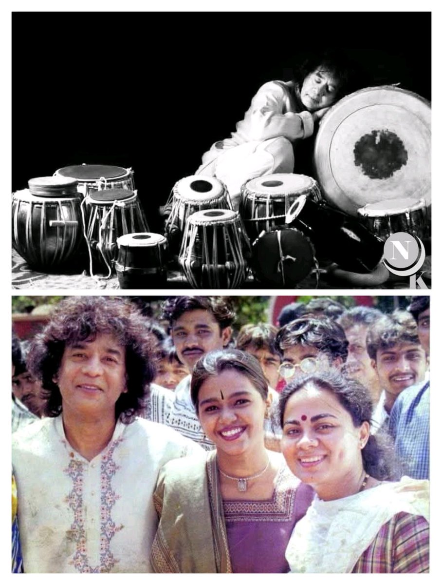 Amrutaswar's tweet photo. He took everyone into the space of transcendence with his artistic meditation through Tabla... Into a state of Shoonya ♾️- creating infinite possibilities of sound and silence .Everytime I heard him I experienced that Shoonya he wanted to show us . 
#ustadzakirhussain https://t.co/xLVpp2lyrc