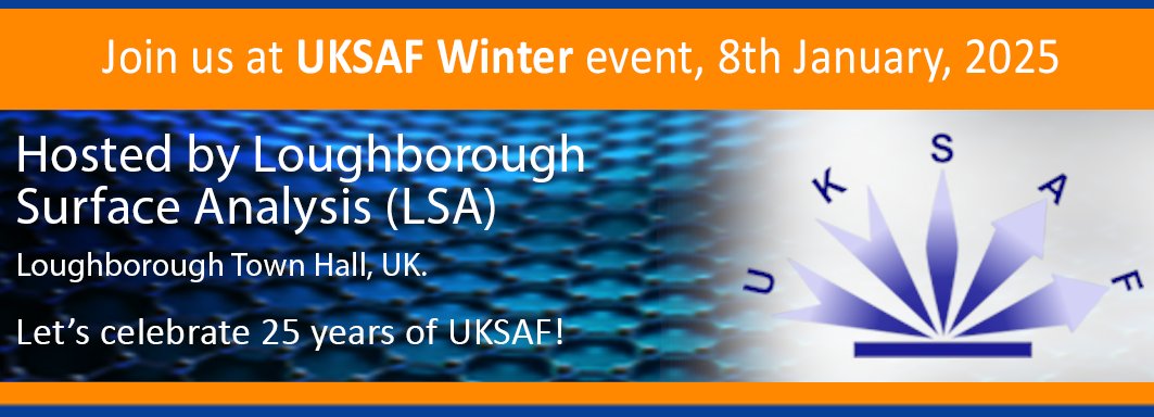 Come and join us and celebrate 25 years of <a href="/UKSAF1/">UKSAF</a> at the UKSAF Winter Meeting, we shall showcase how we are growing our product and services portfolio.

Drop by our tabletop and let's chat about how we can support your research requirements. See you there in 2025!