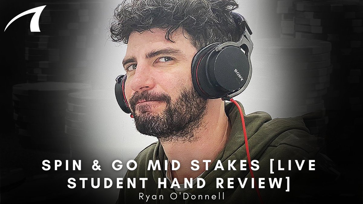 🚨 Today at 5 PM EST 🚨

Join Ryan '<a href="/3HandedPoker/">Ryan O’Donnell</a>' O'Donnell, world-class Spin &amp; Go grinder, for a live student hand review covering mid-stakes play. 🎯

Perfect for anyone looking to improve their strategy and crush Spin &amp; Go games.

Don't miss it! 👇
PokerCoaching.com