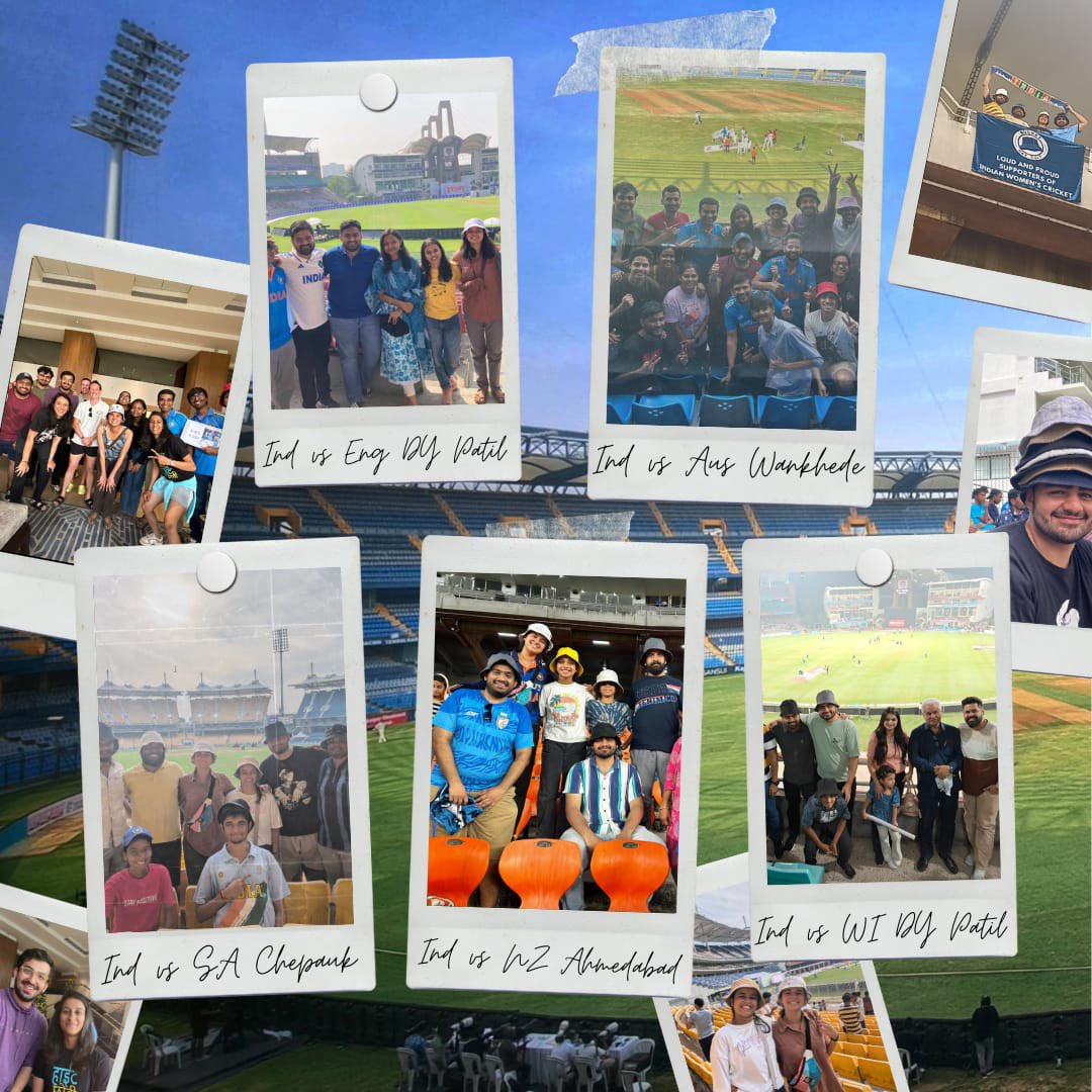 3 cities, 4 stadiums, 11 matches and 1941 kilometres!!!

🎶 Started from DY Patil, now we’re back here!

From the first game to now, we’ve been rocking the bucket hats and making memories one tour at a time. A year of support, passion, and unforgettable moments.