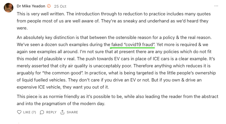Faceles007's tweet image. 'No covid'. Sadly Mike Yeadon is part of #PANDAgate.
It's subtle in this reply because they always quickly try to move on but it's there.
arkmedic.info/p/actuaries-in…
More Info ^ and &amp;gt; #PANDAgate