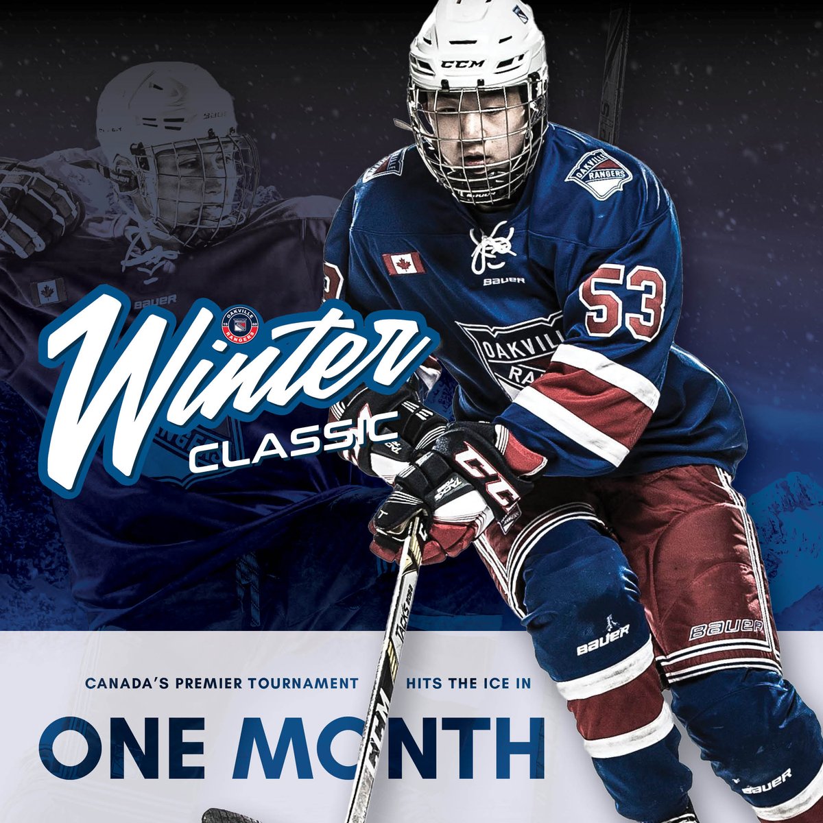 Can you believe it?! We are ONE MONTH away from Canada's largest minor hockey tournament — the #WinterClassic! 🏒

📅: Jan 16-19, 2025
📍: Oakville, Burlington, Milton, Mississauga

Join us for an action-packed and immersive experience in the Hockey Village!

#WinterClassic2025