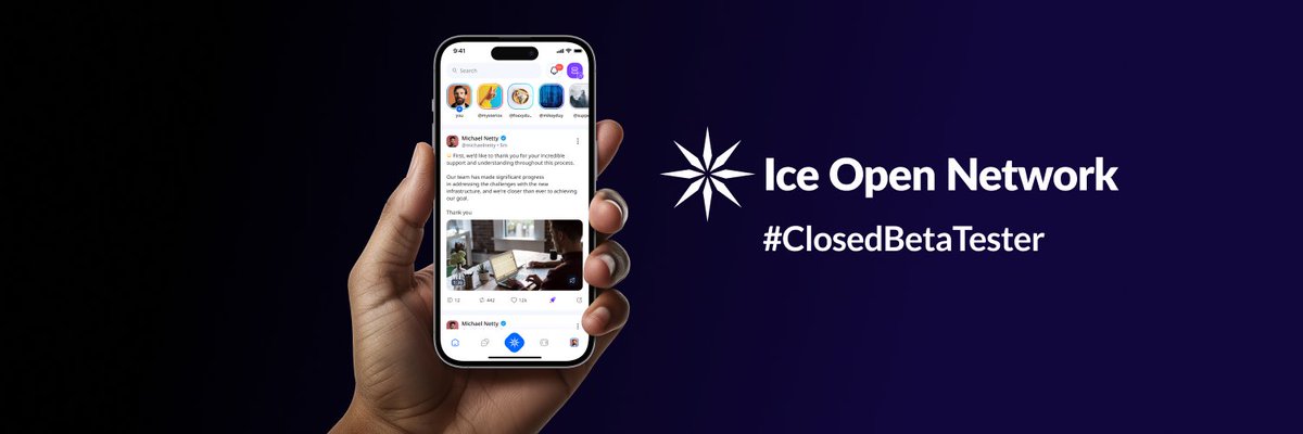Vindicatedchidi's tweet image. 🚨 Attention 

I'm excited to share that I've been selected as a beta tester for the ION Closed Beta Testing Program by @ice_blockchain! 🎉

This marks the beginning of an incredible journey to explore, test, and contribute to the development of the Ice Open Network (ION). As a…