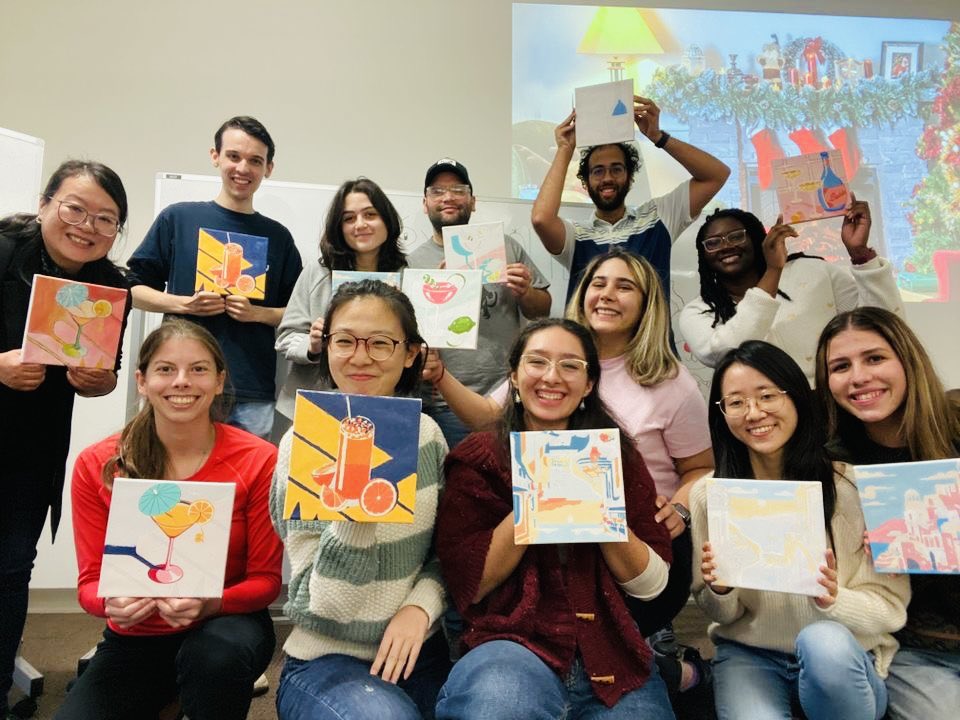 This year, our lab hosted the coloring event as the end of year party, for learning the power of color. It also builds a good sense of color when we prepare our research article data figures🤭