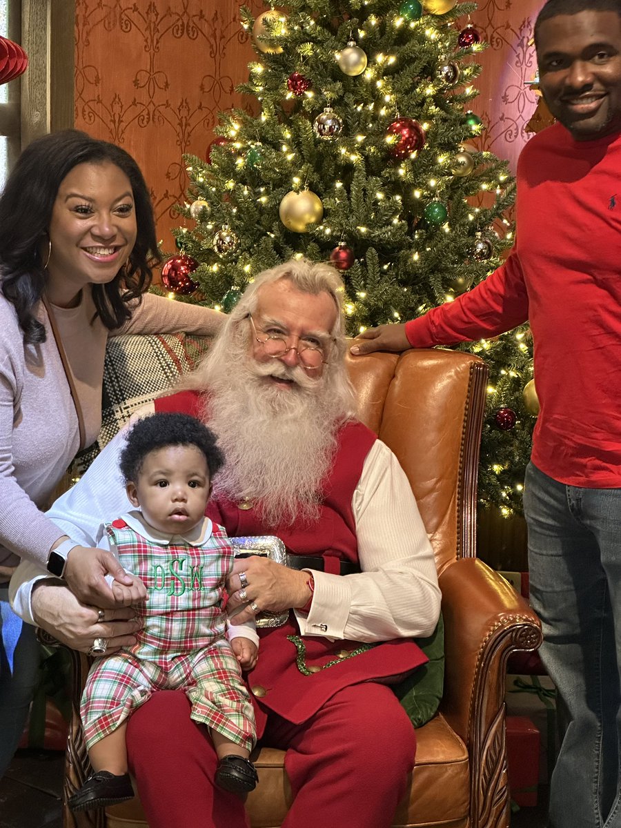 First time w/Santa