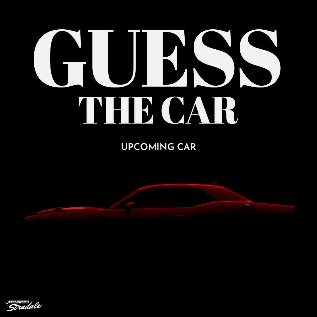 A new update is coming soon.

🕵️‍♀️ Can you recognize the car that will join #GearClubStradale ?