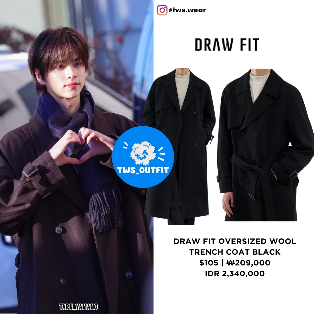 tws_outfit's tweet photo. 37. Dohoon and Shinyu wore Draw Fit Oversized Wool Trench Coat

Photo by dhmaze0130 + Thisisyamano

#TWS #투어스 #SHINYU #신유 #DOHOON #도훈 https://t.co/0aXWkOM4NR