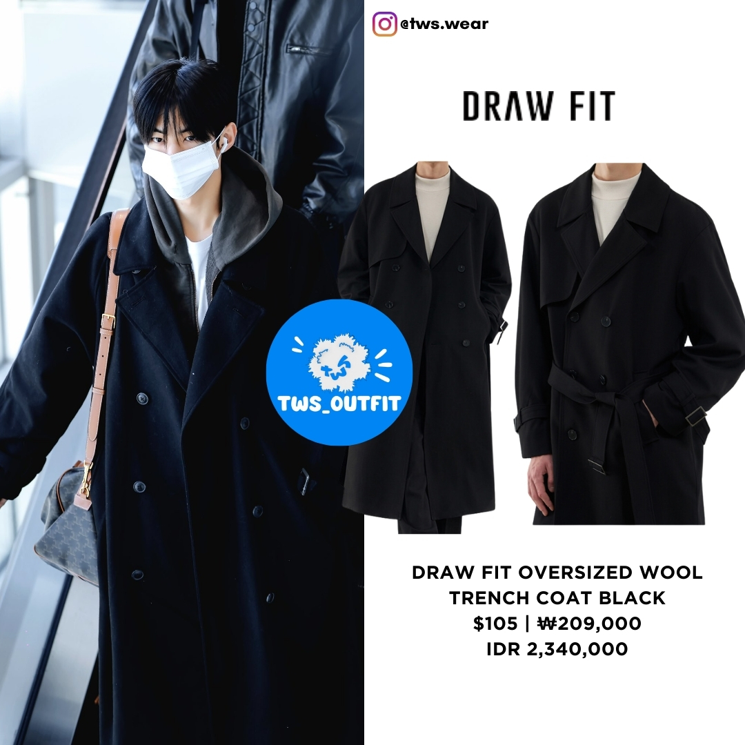tws_outfit's tweet photo. 37. Dohoon and Shinyu wore Draw Fit Oversized Wool Trench Coat

Photo by dhmaze0130 + Thisisyamano

#TWS #투어스 #SHINYU #신유 #DOHOON #도훈 https://t.co/0aXWkOM4NR