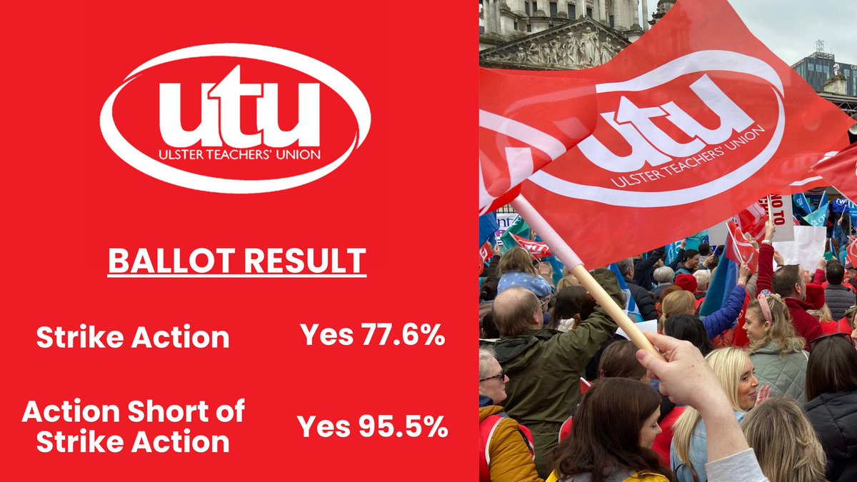 Ulster Teachers’ Union tweet media