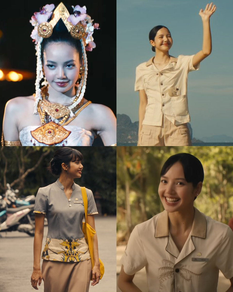 ชีลิซเดบิวต์เรื่องแรกได้เห็นหลายลุคมาก บทไม่ธรรมดาแล้วยัยมุก ยิ้มหวานอาบยาพิษมั้ยน้อลูก แต่ชอบหมดเลย ไม่คิดว่าจะได้เห็น 
ACTRESS LISA IS COMING 
#LISAxTheWhiteLotus