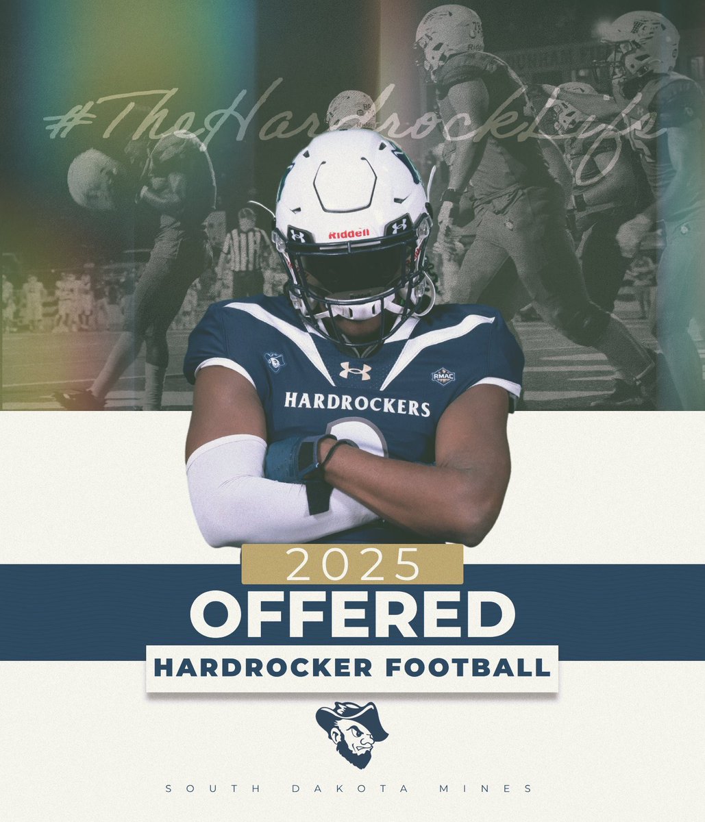Blessed to receive an offer from South Dakota Mines! <a href="/CoachTTumbleson/">Coach Tumbleson</a>