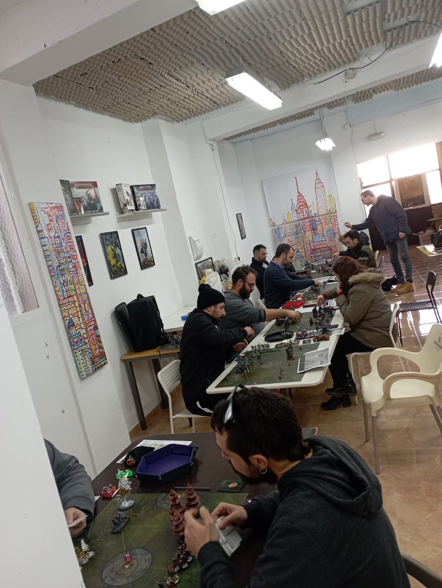 KarakYakka's tweet photo. Algunas fotos de nuestro 1er torneo de #Spearhead del día de ayer. #WarhammerCommunity https://t.co/OC6Af6LxOO