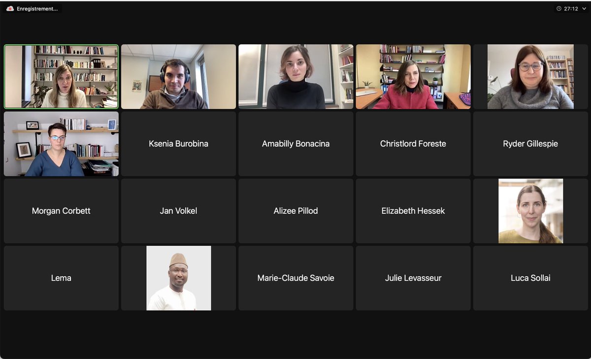 C'est parti pour notre webinaire au sujet des postdoctorats ! 🇪🇺
<a href="/Sciencepo_UdeM/">Science politique UdeM</a>