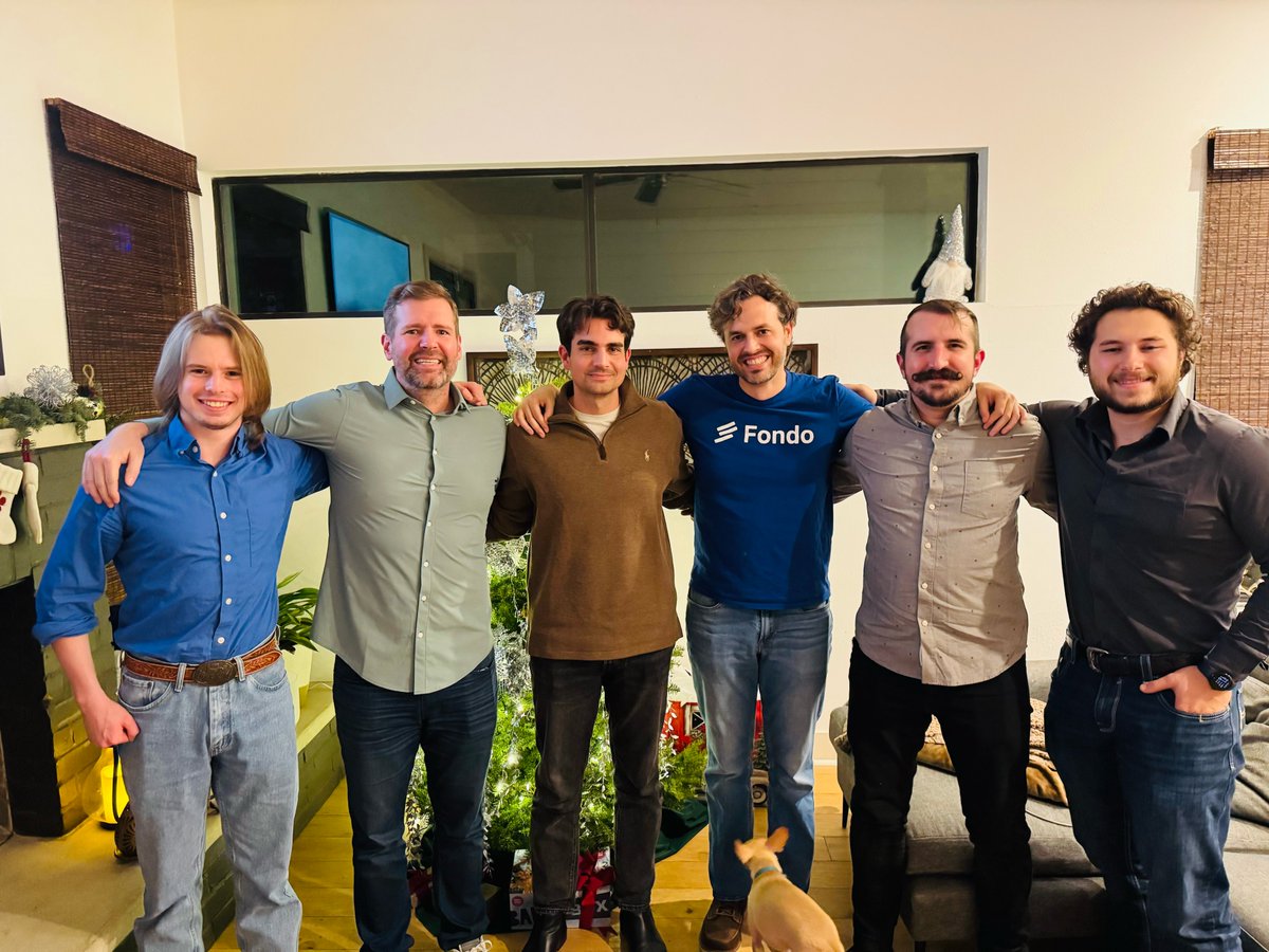 brian2346's tweet image. I am proud to share a moment with the @tryfondo Austin team! Great energy, camaraderie, and a shared vision coming together. I'm excited for what’s ahead in 2025! #Teamwork #AustinTech