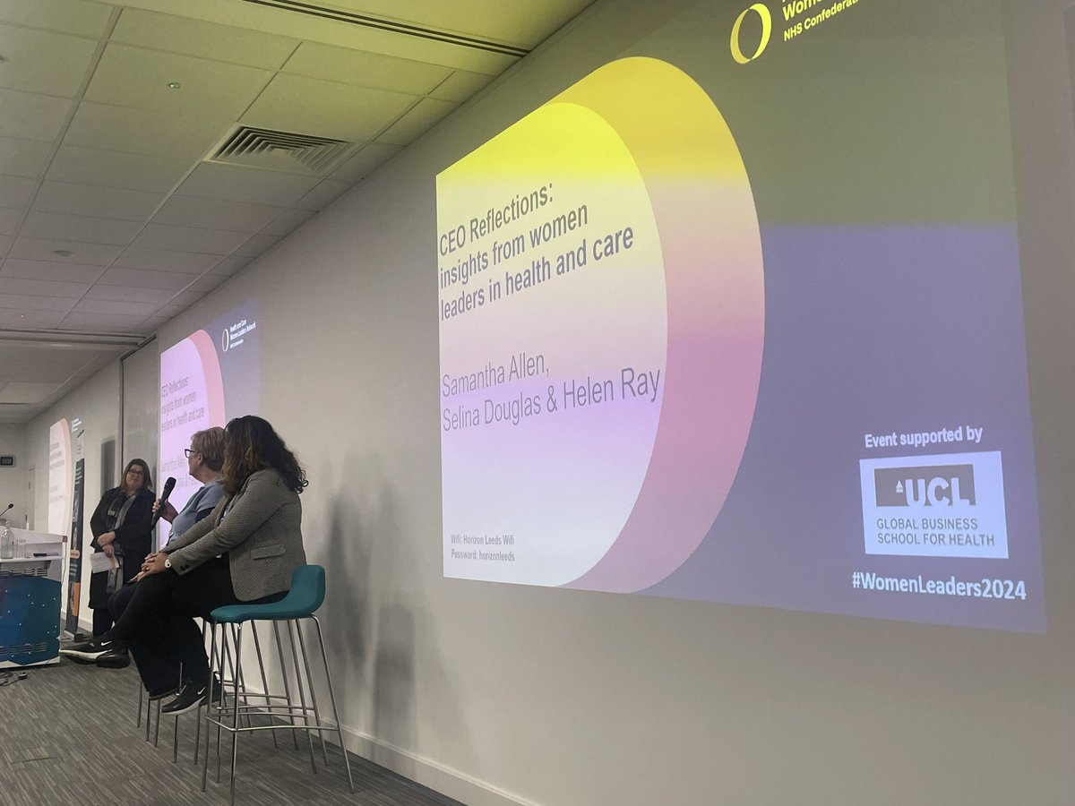 Sabina Hafesji (@sabina_hafesji) on Twitter photo Not the best pic but a fantastic session with Helen Ray, CEO of <a href="/NEAmbulance/">Not North East Ambulance Service</a> & Selina Douglas of <a href="/LCHNHSTrust/">LCH NHS Trust</a> sharing their insights of their career journey - just what was needed after lunch!
Loved the message of being intentional & bringing the next generation with you Not the best pic but a fantastic session with Helen Ray, CEO of <a href="/NEAmbulance/">Not North East Ambulance Service</a> & Selina Douglas of <a href="/LCHNHSTrust/">LCH NHS Trust</a> sharing their insights of their career journey - just what was needed after lunch!
Loved the message of being intentional & bringing the next generation with you