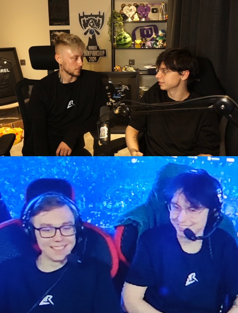 latteisbased's tweet photo. Rekkles with Caedrel is such a joy to listen to, everything is so calm, collected, both parties listens and talks in a warm soft tone...

and then there's Baus and Caedrel 😭 https://t.co/XnxLxvhZTa