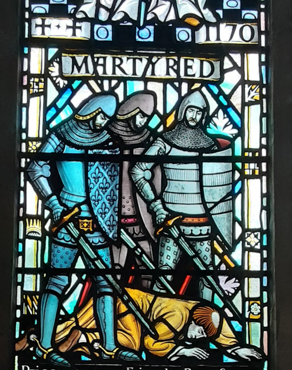 St Davids Cathedral Library /Llyfrgell y Gadeirlan (@stdavcathlib) on Twitter photo Planning the days between Christmas & New Year? At that time in 1170 Henry II's Norman knights murdered Thomas Becket during a Vespers service.
🎟 28th & 30th Dec book online for tours of <a href="/StDavidsCath/">St Davids Cathedral</a> with this dramatic story.
bookwhen.com/stdavidscathed…
bookwhen.com/stdavidscathed… Planning the days between Christmas & New Year? At that time in 1170 Henry II's Norman knights murdered Thomas Becket during a Vespers service.
🎟 28th & 30th Dec book online for tours of <a href="/StDavidsCath/">St Davids Cathedral</a> with this dramatic story.
bookwhen.com/stdavidscathed…
bookwhen.com/stdavidscathed…