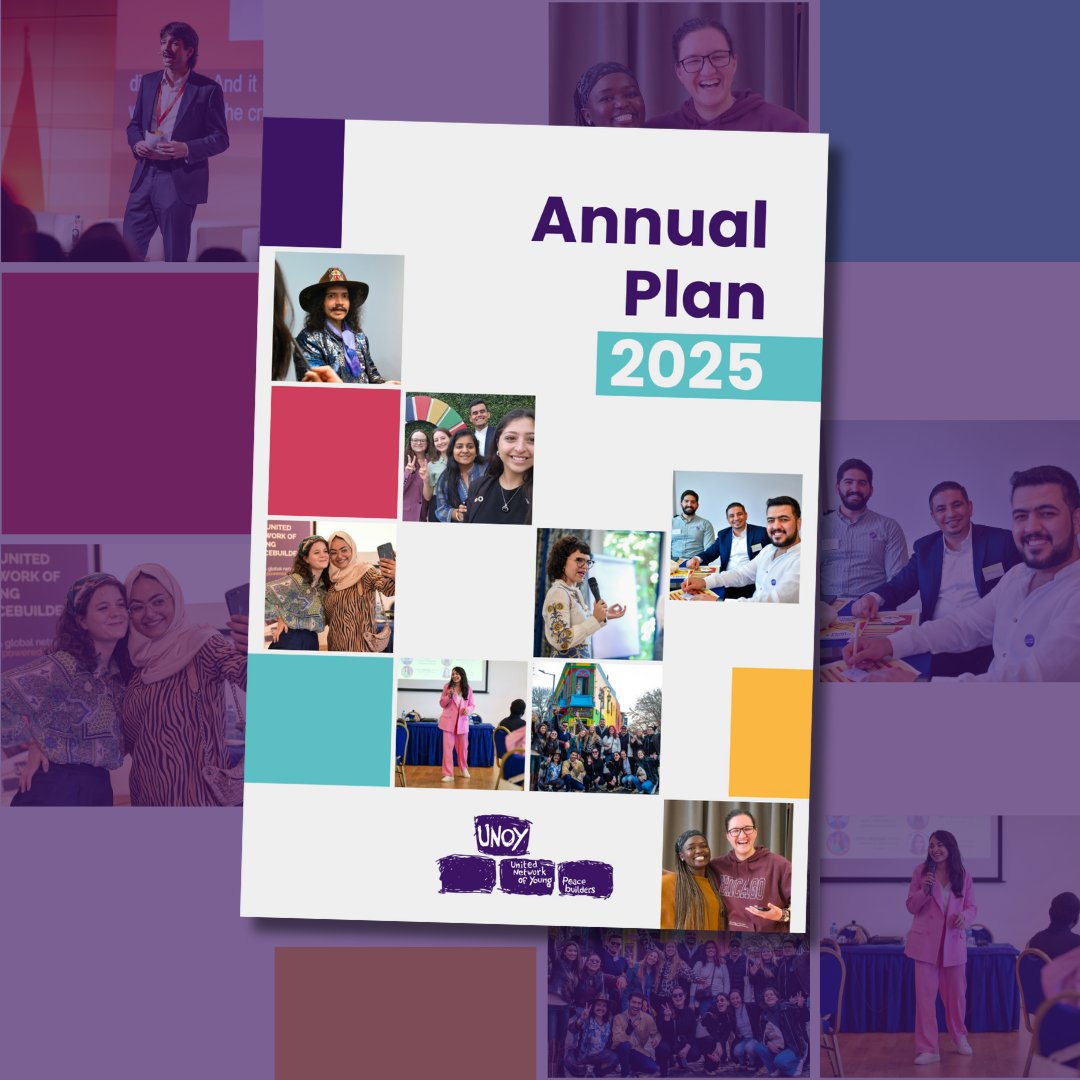 ❓ Curious about our plans to advance youth-led peacebuilding in 2025?

We’re excited to share our Annual Plan for 2025! ➡️ Read it here: unoy.org/downloads/annu… 🔗

#Youth4Peace